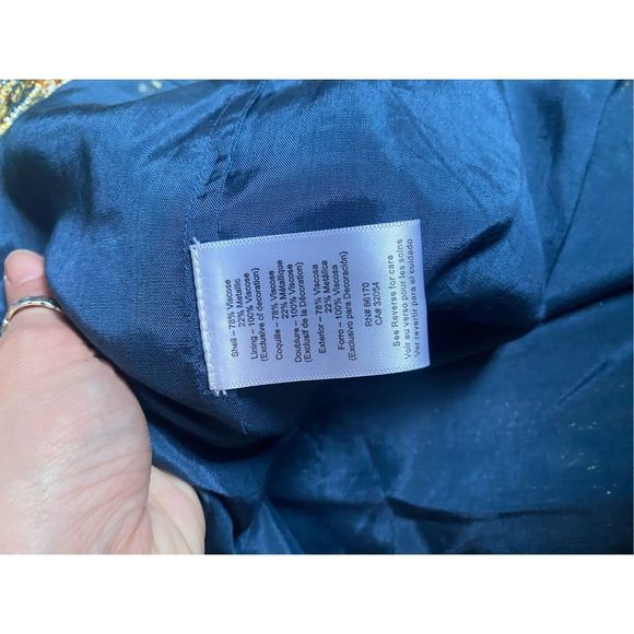 Anthropologie Verb Pallavi Singhee Stephania Shimmer Peasant Blouse XS, MP $188 - Picture 5 of 16